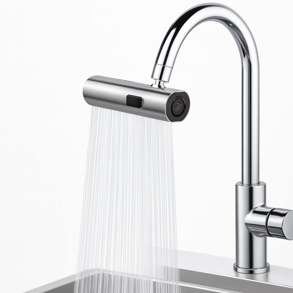 Grifo 3 Modos - Ahorro Inteligente de Agua